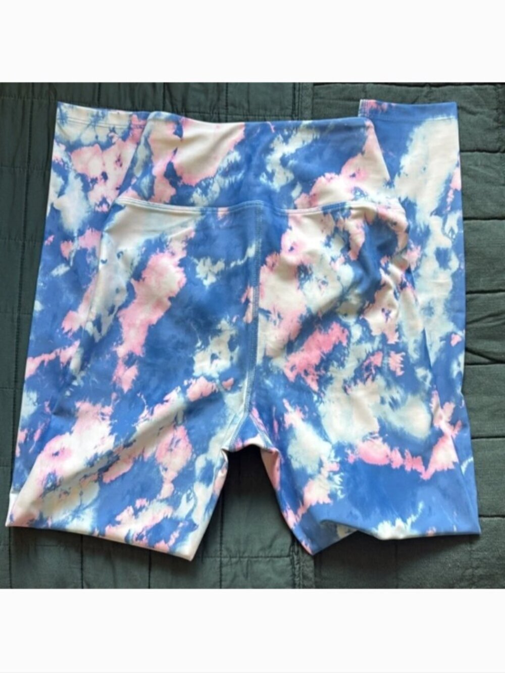 Like New Year of Ours Cross Waist Band Tie Dye Leggings Size Small - Picture 4 of 7